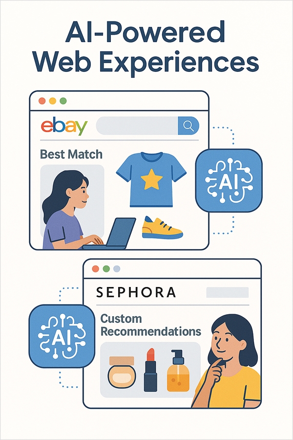AI-powered web experiences