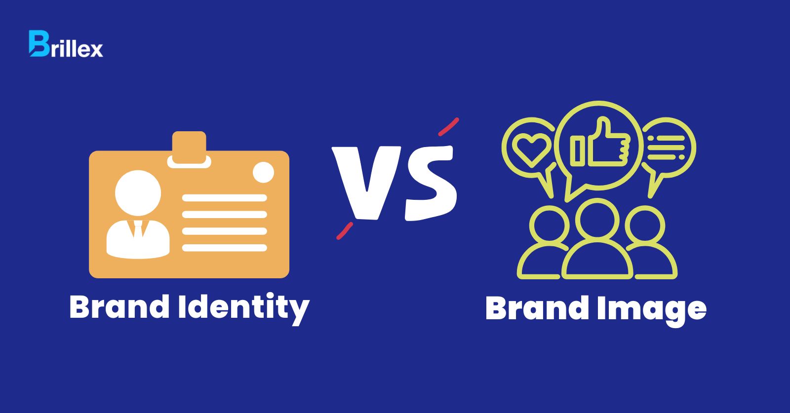 Brand identity vs brand image