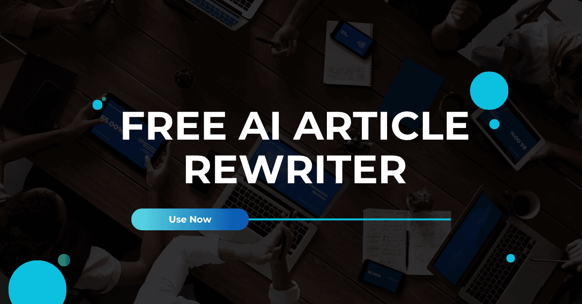 Free AI Article Rewriter
