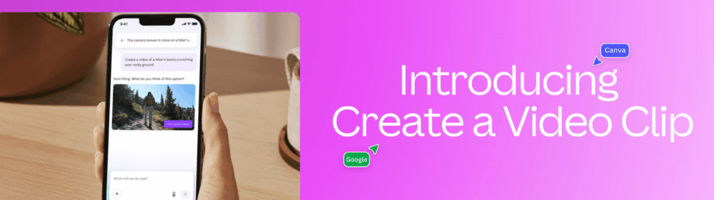 How Canva's “Create a Video Clip” Works