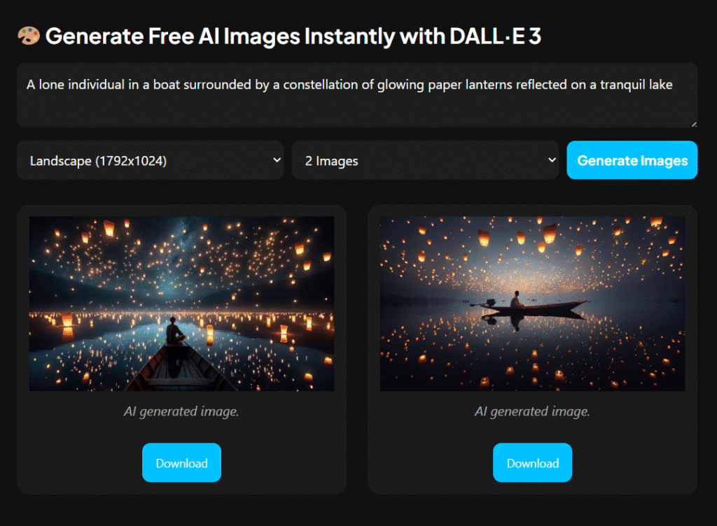 Brillex AI image generator